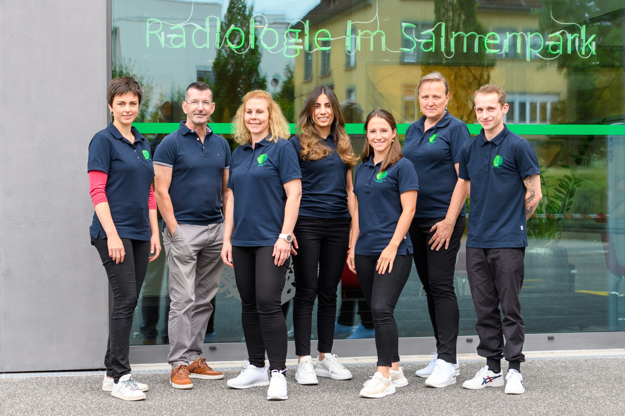 Gruppenfoto Radiologie im Salmenpark